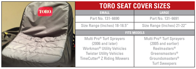 Toro timecutter seat cheap cover